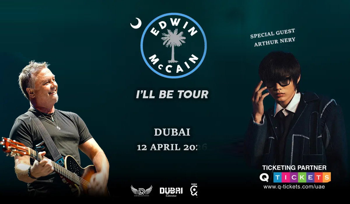 EDWIN MCCAIN – “I’ll Be Tour” Live in Dubai